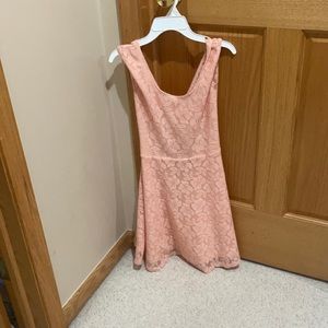Coral formal dress